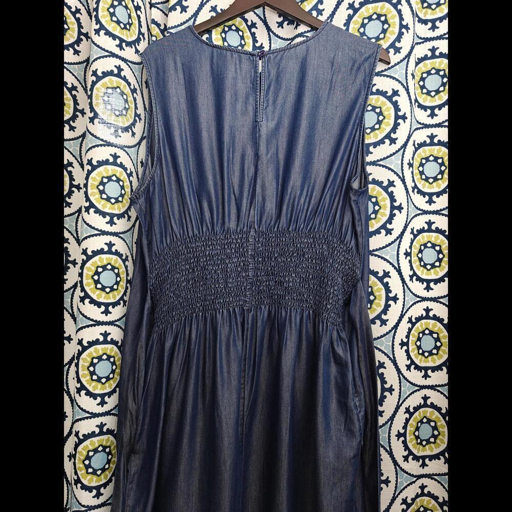 NWT Plus Size Ashley Stewart 100% Tencel Dress - Picture 6 of 8